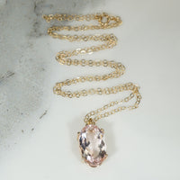 Lovely Morganite Pendant