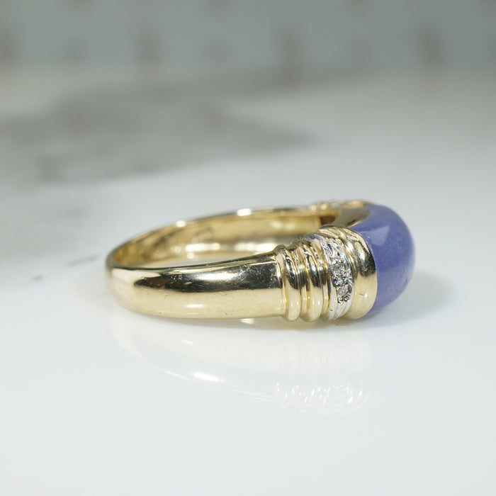 Lovely Lavender Jade Ring