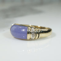 Lovely Lavender Jade Ring
