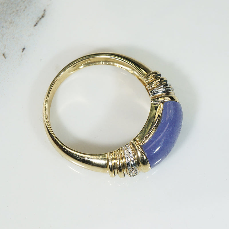 Lovely Lavender Jade Ring