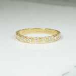 The Leap Year Diamond Band in Gold by 720