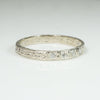 The Leap Year Diamond Band in White Gold by 720