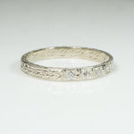 The Leap Year Diamond Band in White Gold by 720