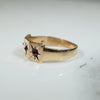 Sweet Victorian Gold and Garnet Band