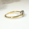 Dainty Victorian Navette Diamond Cluster Ring