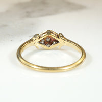 Darling Victorian Diamond Navette 18ct & Platinum Ring