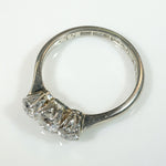 Delightful Edwardian Diamond Trilogy Ring