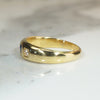 Smart Sapphire & Diamond 18ct Gold Band