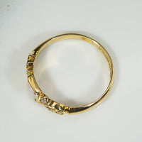 Elaborate Edwardian Opal & Diamond 18ct Gold Ring