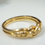 Attractive 18ct Gold English Keeper Ring