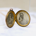 Heart & Ivy Engraved 9ct Locket with Photos