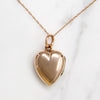 Rosy 9ct Gold Victorian Heart Locket