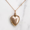 Rosy 9ct Gold Victorian Heart Locket