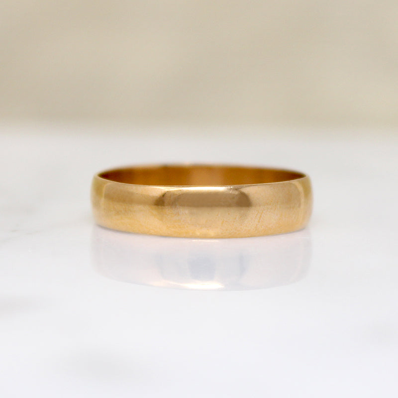 Brightest, Shiniest, 22k Gold English Band Ever