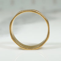 Gorgeous 22k Gold Panel Band