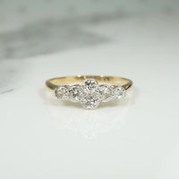 Unique and Sparkling Diamond Ring