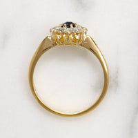 Pretty Posy Sapphire & Diamond Cluster Ring