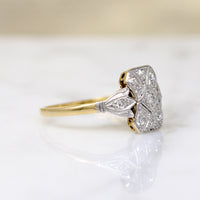 Edwardian Diamond-Set Platinum & 18ct Gold Ring