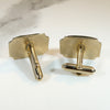 Glitzy Goldstone in Gold Plated Cufflinks