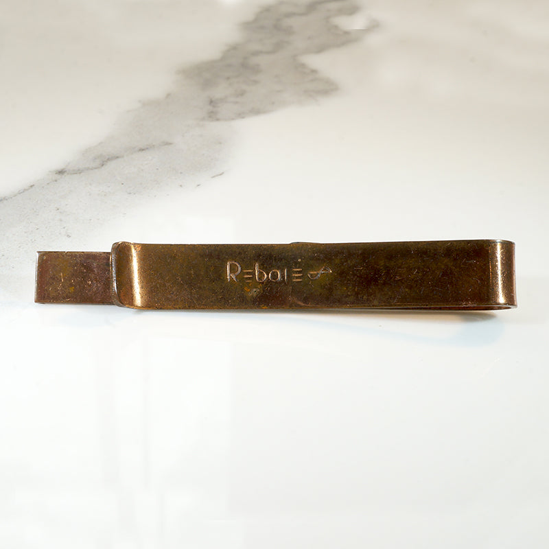 Tasteful Copper Tie Bar from Frank Rebajes