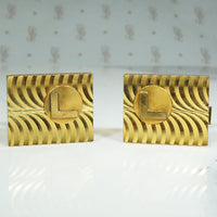 Groovy French "L" Cufflinks