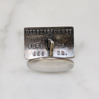 D-A Saga Series Celtic Knot Silver Cufflinks