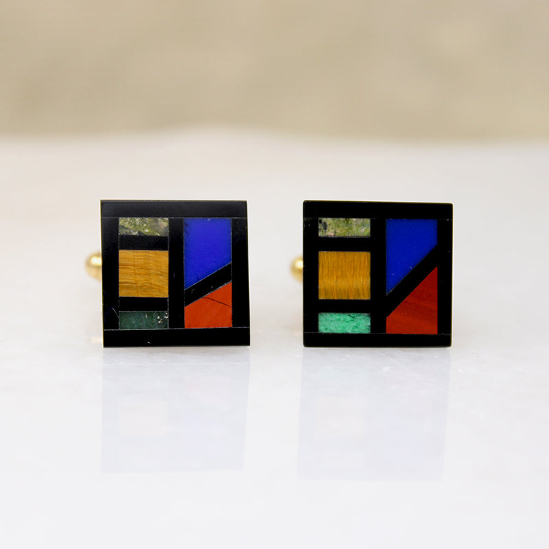 Handsome Hayward Cufflink & Stud Set in Box