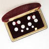 Boxed Mother of Pearl Cufflink & Stud Set by Swank