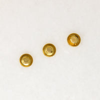 English 9ct Gold Shirt Stud Set in Fitted Box