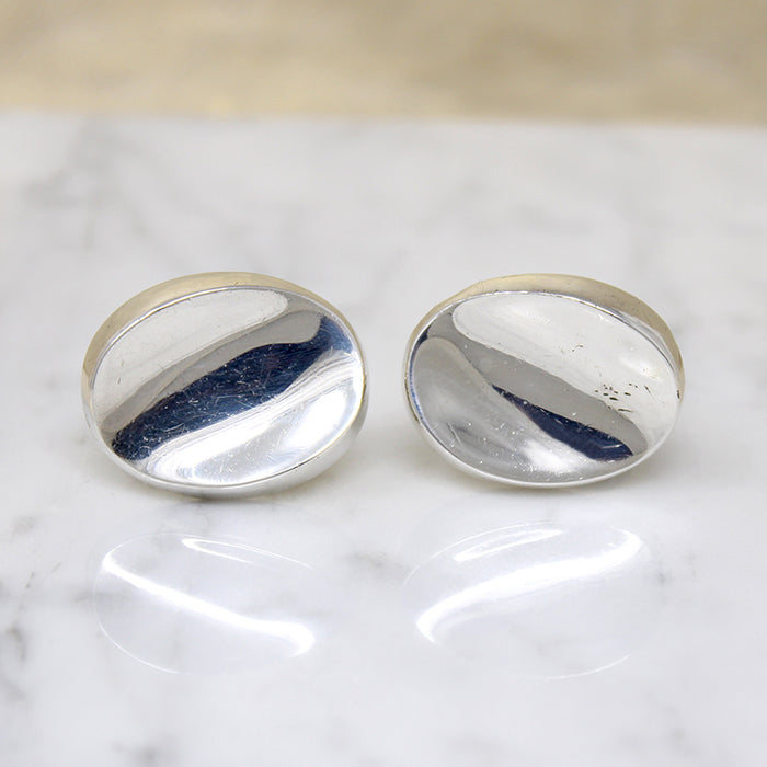 Mesmerizing 970 Silver Cufflinks by Antonio Pineda