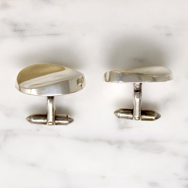 Mesmerizing 970 Silver Cufflinks by Antonio Pineda