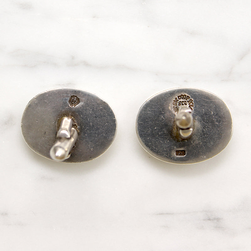 Mesmerizing 970 Silver Cufflinks by Antonio Pineda