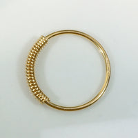 Fun 18k Yellow Gold Coil Ring