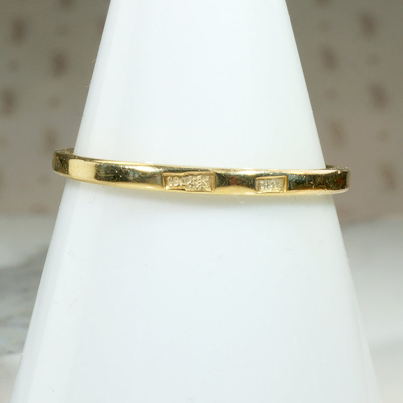 Russian Color Change Corundum 18k Ring