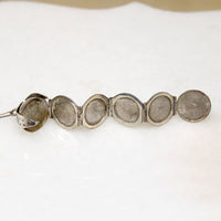 Amazing Edwardian Orb Locket in Sterling Silver