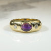 Mid Century Amethyst & Diamond Gypsy Band