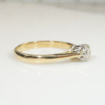 Ideal English Diamond Solitaire in 18ct Gold