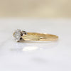 Starry English Platinum & 18ct Diamond Ring