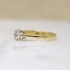 Simply Lovely English Old European Cut Diamond Solitaire