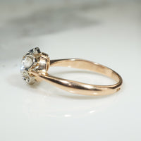 Uniquely Beautiful Solitaire Engagement Ring