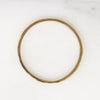 Very Slender Engraved 14k Gold Bands