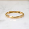Curvy 18k Gold "Landsort" Size 11 Wedding Band