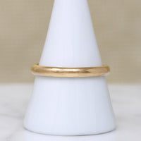 Curvy 18k Gold "Landsort" Size 11 Wedding Band