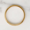 Curvy 18k Gold "Landsort" Size 11 Wedding Band