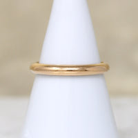 Vintage 18k Gold Band with Swedish Hallmarks