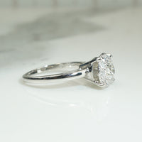 Sparkling Platinum OEC Diamond Solitaire