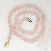 Rose Quartz Bead Necklace
