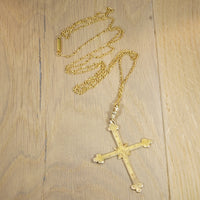 Lovely Antique Provincial Gold Cross