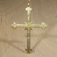 Lovely Antique Provincial Gold Cross