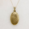 Engraved Gold Swivel Locket from UnoAErre
